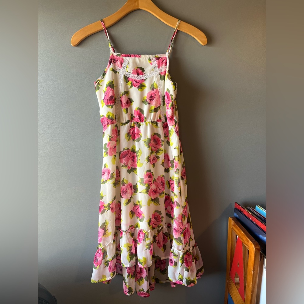 Girl’s Floral Dress